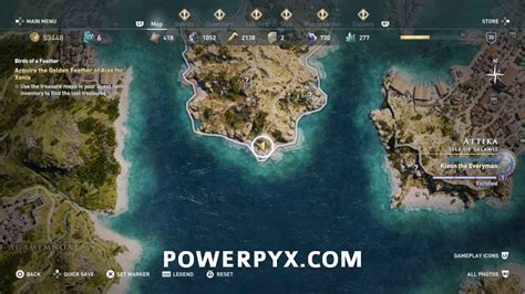 feather location ac odyssey.